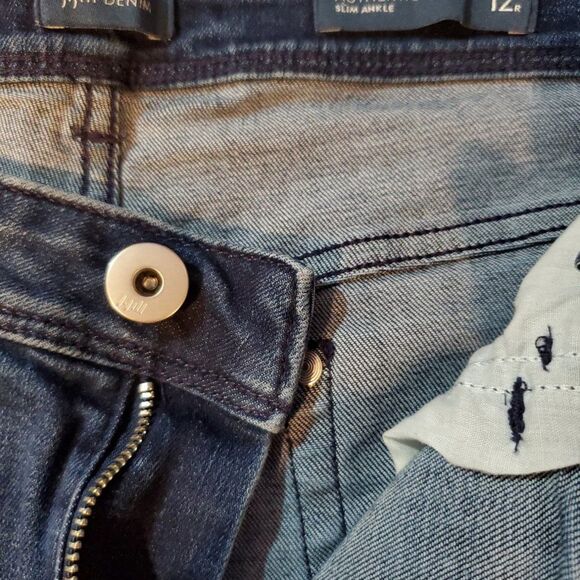 J.Jill Denim AUTHENTIC fit Slim Ankle women's 12R  jeans - Picture 3 of 7